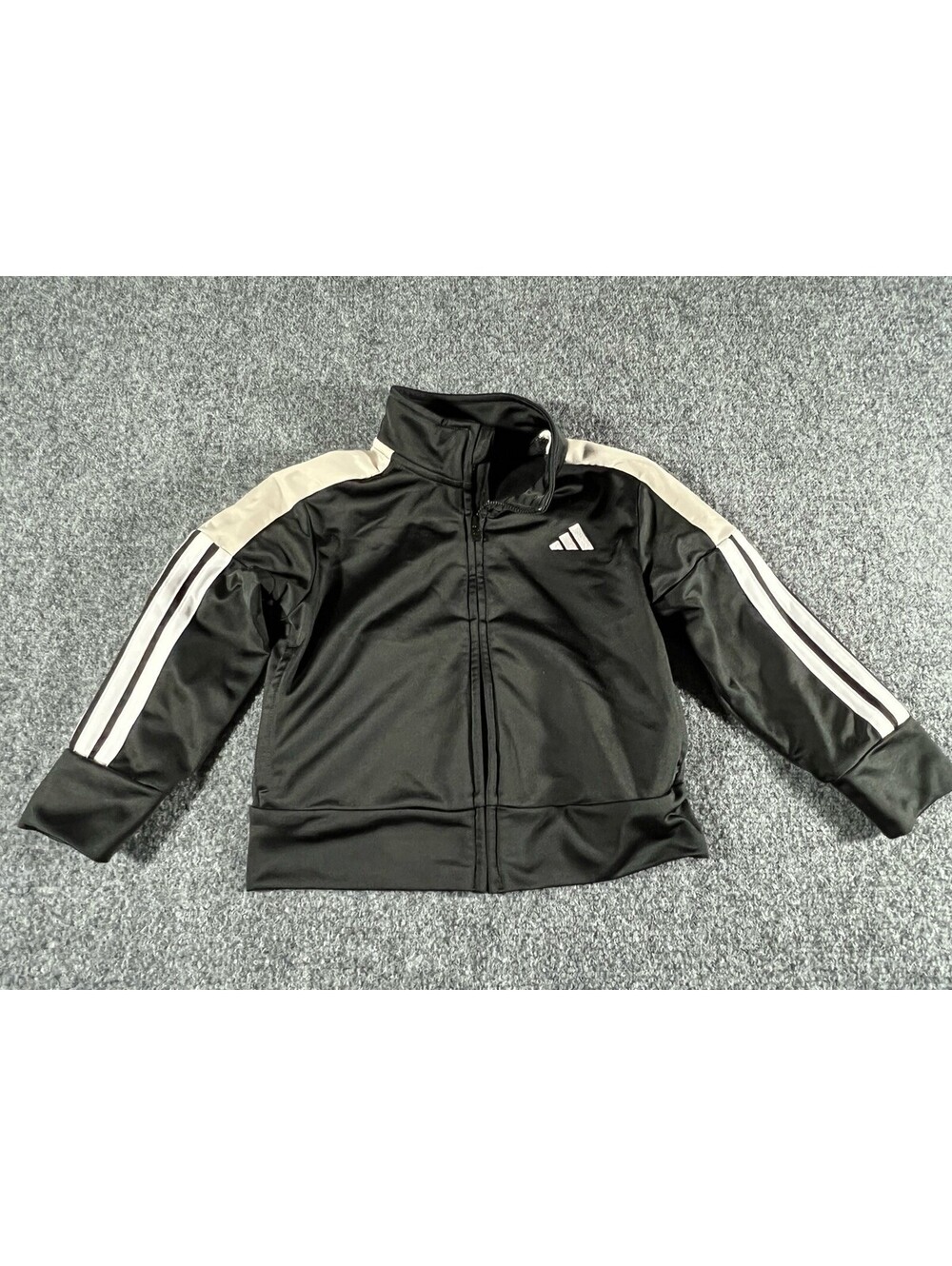 Toddler Adidas 3t track zip up jacket black